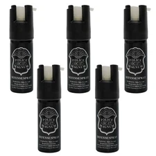 5 Police Magnum pepper spray .50oz GID actuator self defense security protection