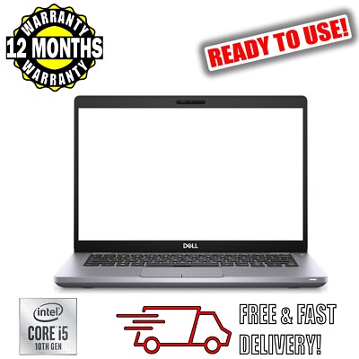 Dell Laptop 1TB SSD i5 8th-10th gen Microsoft Windows 10/11