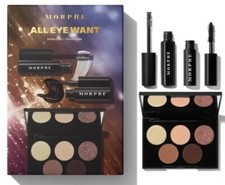 MORPHE - "ALL EYE WANT" - Artistry Trio - Eyeshadow Palette/Brow Gel/Mascara NIB