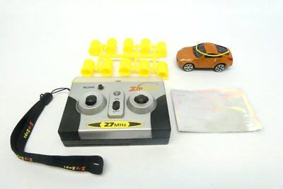 Used Untested Zipzaps Nissan 350Z RadioShack Micro RC Car Made in