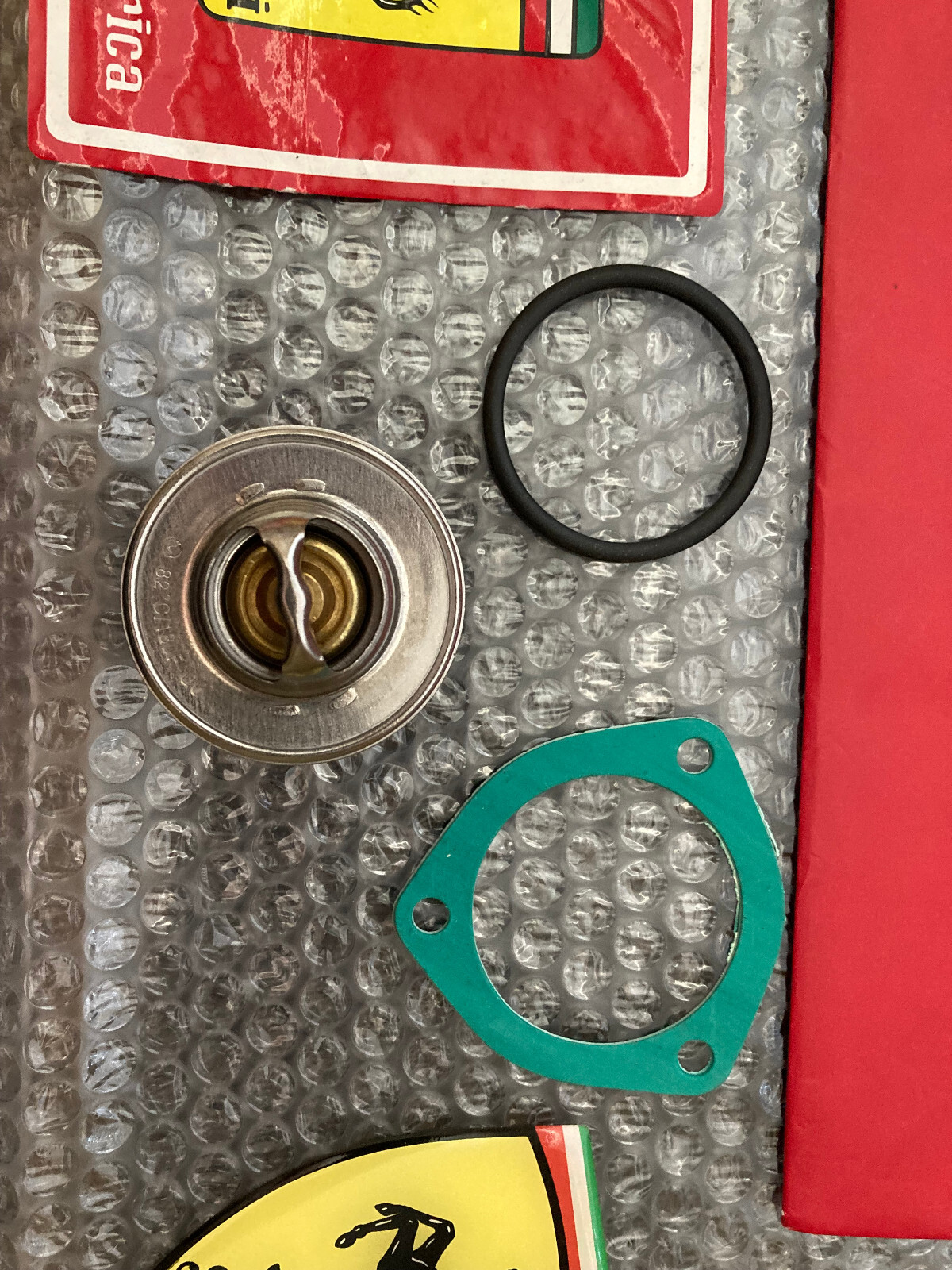 308-Gts-328-Gts-GT4- Mondale Ferrari Thermostat & Gasket  .