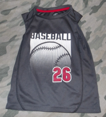 Simply For Sports Boys 5-6 Baseball Tank Top
