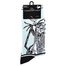 Disney The Nightmare Before Christmas Crew Socks Shoe Size 4-10 New w/Free Ship