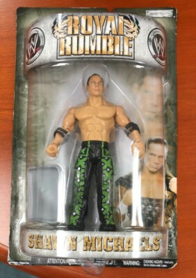 NEW (sealed)! WWE SHAWN MICHAELS 2007 ROYAL RUMBLE JAKKS 7  FIGURE WRESTLING