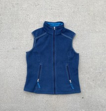Vtg 2000 Patagonia Sweater Vest USA MADE Full Zip Fleece Women’s Size Medium