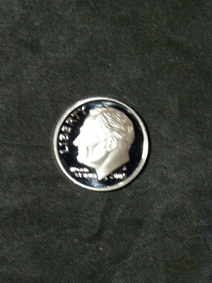 2005 S Roosevelt Dime Silver Proof - Deep Cameo  90% Silver