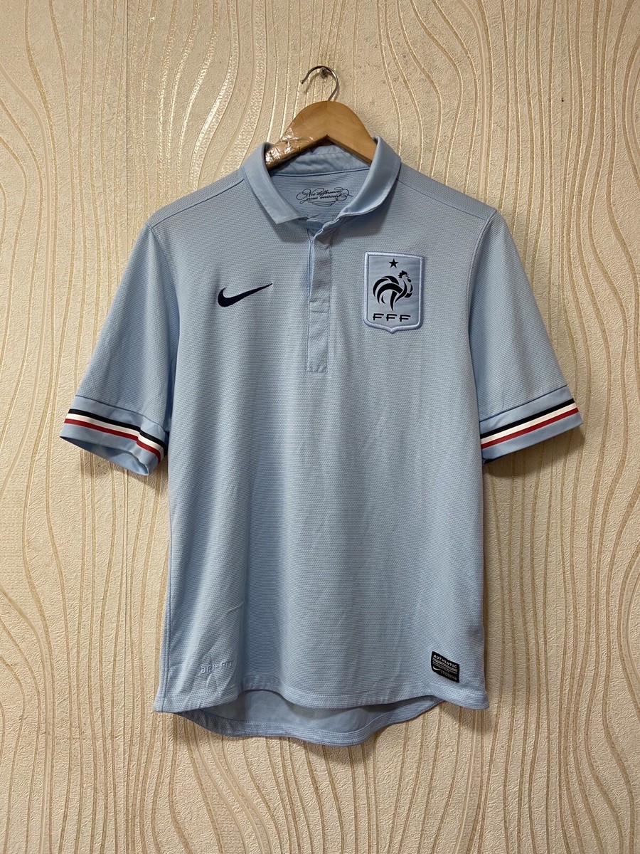 FRANCE 2013 2014 AWAY FOOTBALL SHIRT SOCCER JERSEY NIKE 449683-475