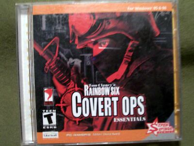 Tom Clancy's Rainbow Six Covert Ops Essentials (2 CD-ROM) Windows 95 & 98