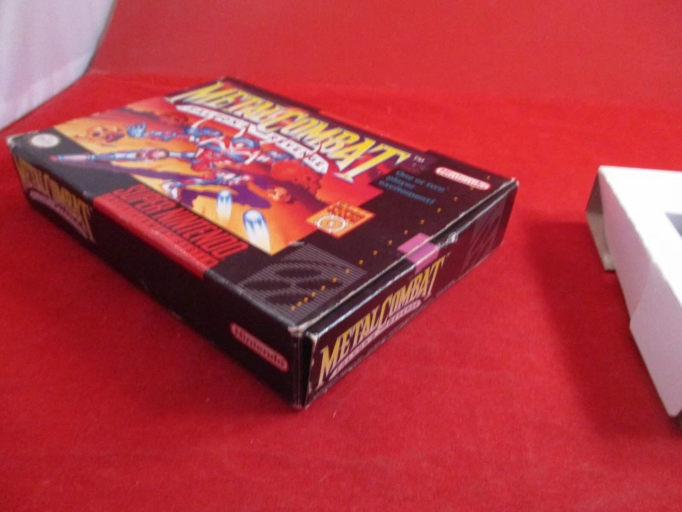 Metal Combat: Falcon's Revenge Super Nintendo SNES COMPLETO con Caja Manual Juego Foto 3 de 4
