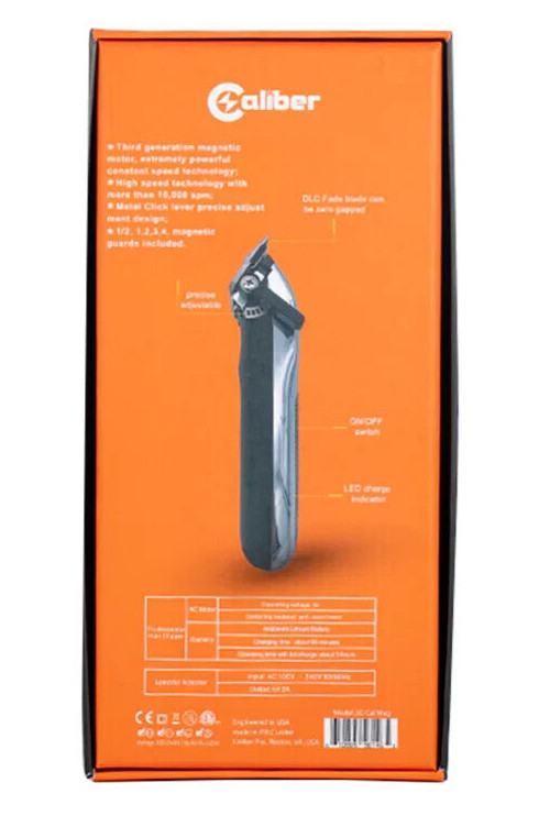Caliber .50 Cal Mag Professional Cordless Clipper W/ Universal Adapter  