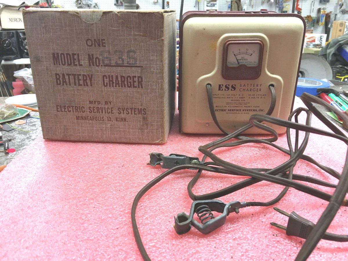 BS2 RARE 1 on ebay ESS vintage antique battery charger Electric