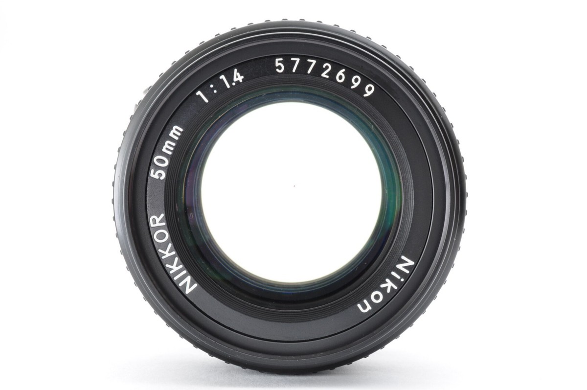 Nikon Ai-S Nikkor 50mm f1.4 Excellent+++++ MF Standard Prime Lens