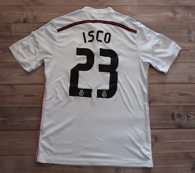 Adidas Soccer Jersey Real Madrid football shirt Isco #23 2014/15