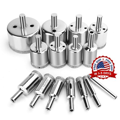 Brocas De Diamante Juego De 15 Brocas Perforadoras De Nucleo Hueco Revestimiento