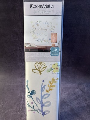 RoomMates Kathy Davis Bird Wreath Peel-and-Stick Giant Wall Decals
