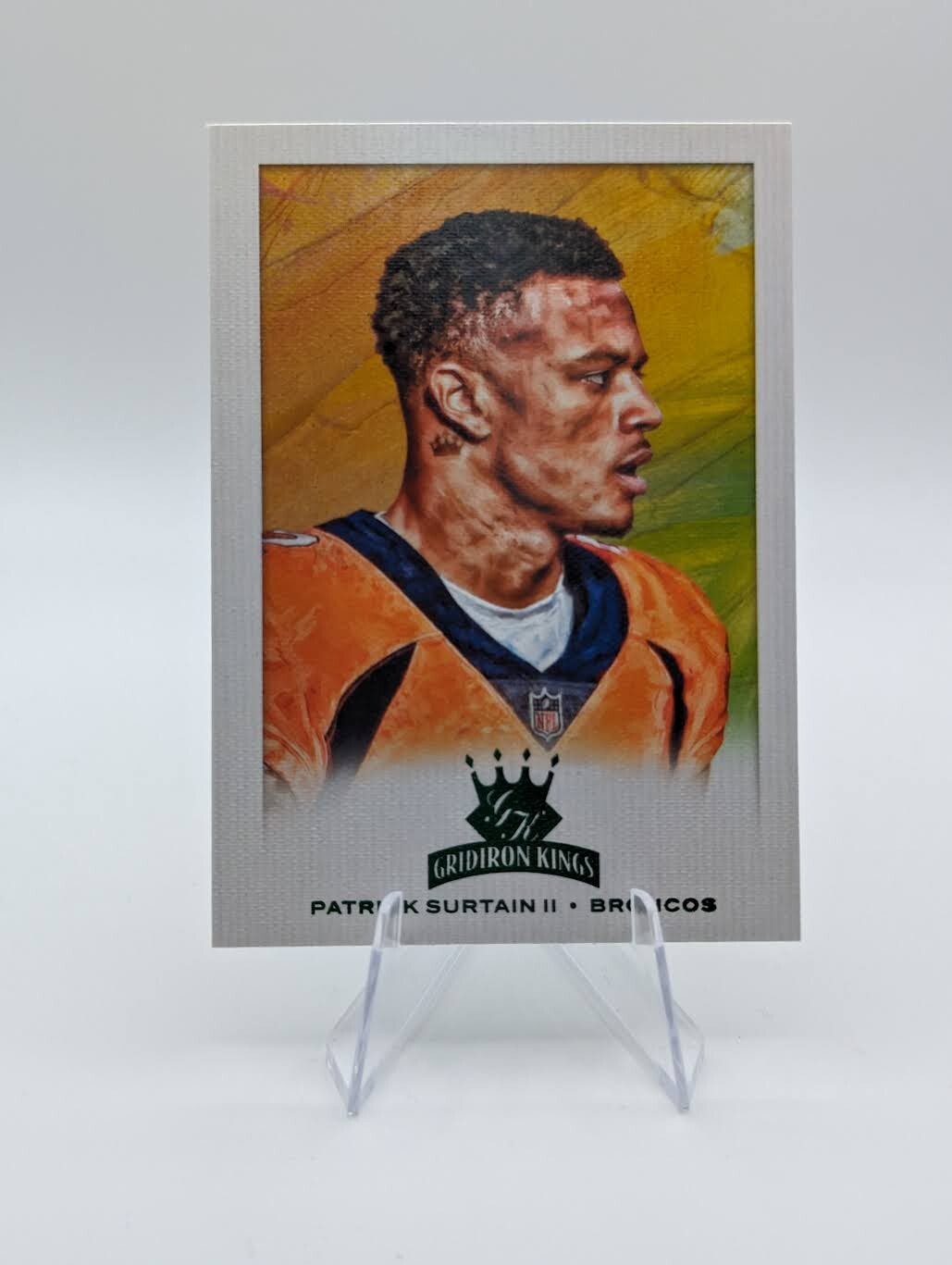 Patrick Surtain II 2021 Panini Chronicles Donruss Gridiron Kings Green RC #GK-37