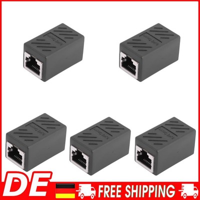 Occitop RJ45 Inline Kupplung Cat7 Cat6 Cat5e Ethernet Netzwerkkabel Adapter