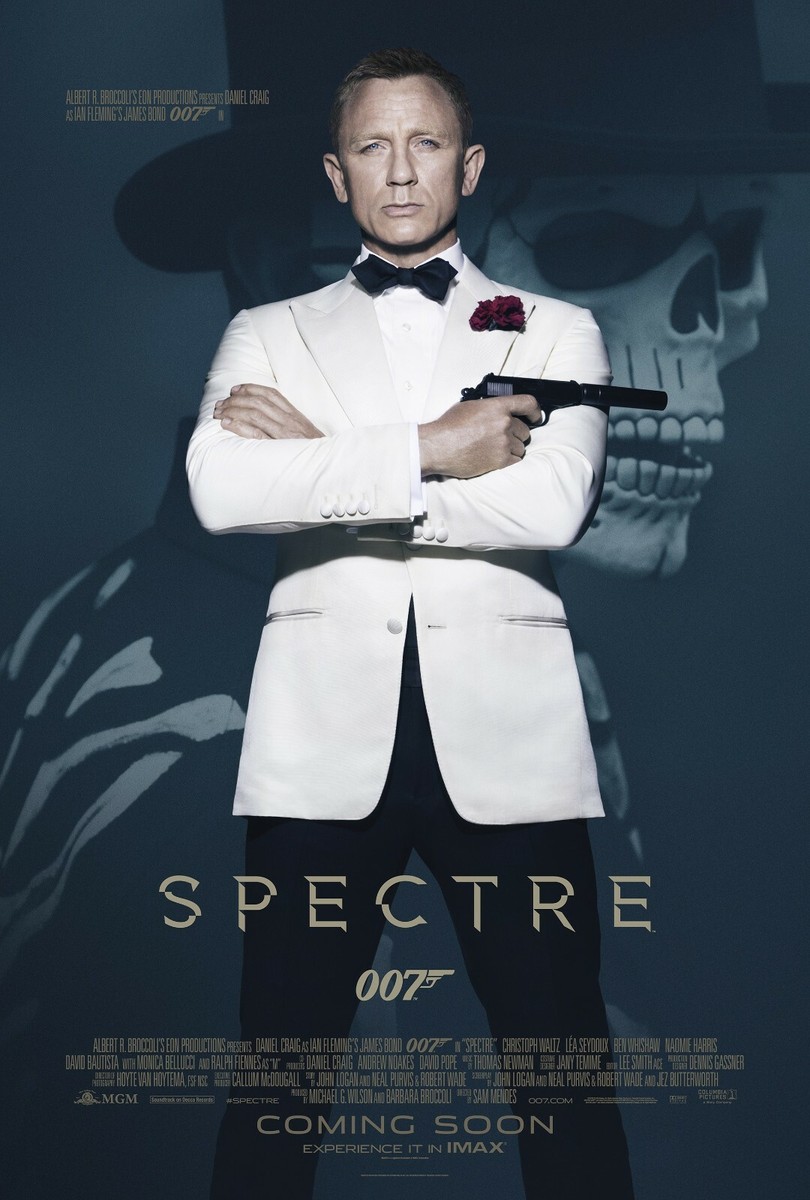 007 James Bond Movie Poster Collection - Set of 4 - 11x17 13x19