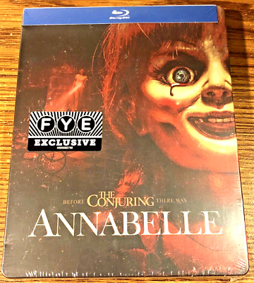 ANNABELLE BLU-RAY Steelbook Limited Edition EXCLUSIVE HORROR THE CONJURING MOVIE