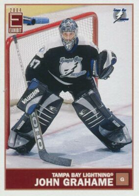2003-04 Pacific Exhibit #131 JOHN GRAHAME - Tampa Bay Lightning
