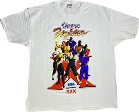 1995 Virtua Fighter Sega 32X T-Shirt Brand New in Package XL Vintage
