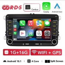 Radio 2 Din Android Pour Volkswagen Polo Passat Golf 5 6 Tiguan Navi Carplay
