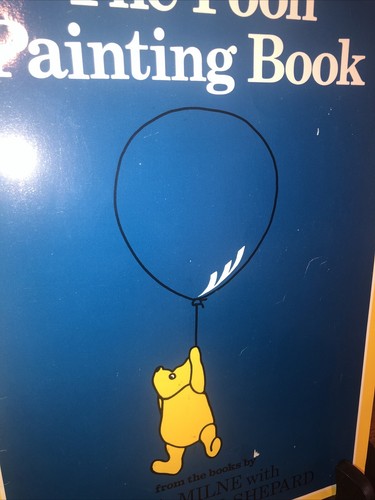 Winnie The Pooh Painting Book A. A Milne E.H Shepard Methuen Large R1984 Unused