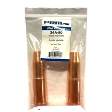 PRM Pro 1/2" MIG Welding Nozzle Adjustable Tipo Tweco Style 2 Pack