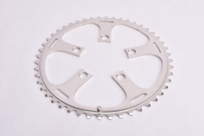 NOS Stronglight 100 LX polished finish Chainring with 48 teeth and 86 mm BCD fro