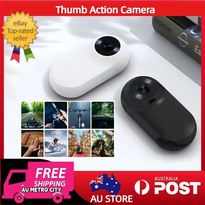 Thumb Action Camera 360 WiFi Magnetic Anti Shake HD Screen Video Recording Sport