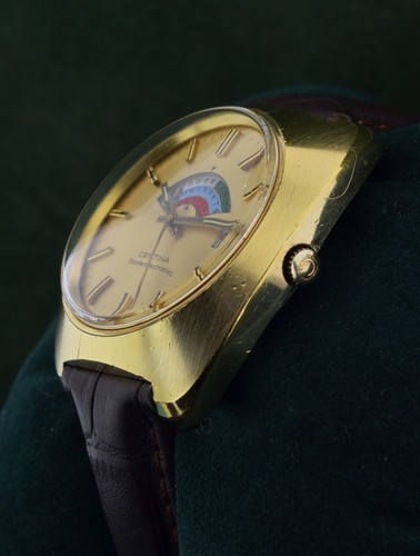 Vintage Certina Biostar Electronic Men Watch Swiss Made 39mm 8106 004 - Picture 6 of 13