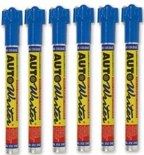 U.S. Chemical & Plastics AUTOWRITER Auto Writer PENS BLUE (USC-37001) - 6 Pen