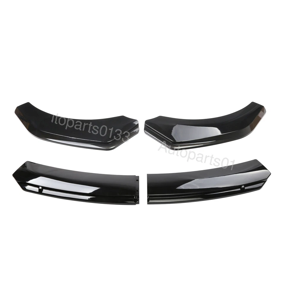 Fit For Pontiac Grand Prix 2004-2008 Front Bumper Lip Spoiler Splitter Body Kit - Image 3 of 4