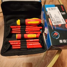 BESCHREIBUNG LESEN - Draper XP1000® VDE austauschbarer 10er Schraubendreher-Satz 05721