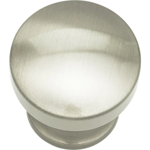 Atlas 325-BRN Browning Round Knob 1 1/4 Inch - Brushed Nickel - Picture 1 of 2