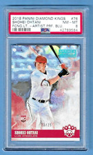 2018 Panini Diamond Kings Blue Shohei Ohtani Angels #76 Rookie PSA 8 #42789584