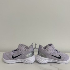 Nike Revolution Infant Toddler Shoes Lilac Hook Loop Size 2C DD1094-500