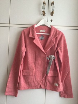 Odd Molly Jacke Gr. 3 L Gr. 40 rosa Wolle, top!