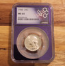 1950 Washington Quarter 25C NGC MS64 Silver Philadelphia Business Philadelphia Washington