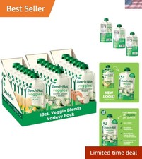 Nutritious Veggie Purees for Babies - 18 Count Variety Pack, Smooth  Tasty