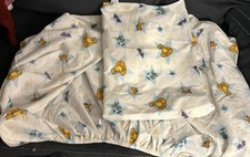VTG Bear in the Big Blue House Fitted Sheet Top Sheet for Toddler Bed