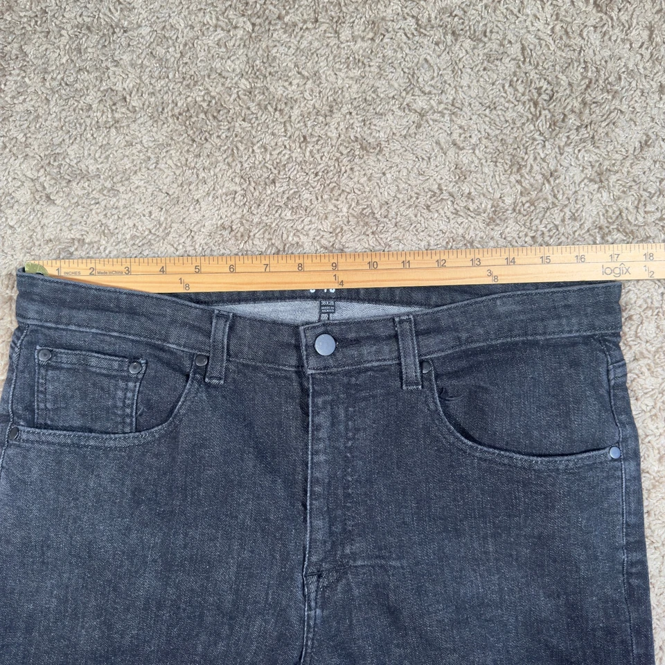 Under 510 Jeans Mens 36x26 (34x26) Black Stretch U-510 Casual Denim Work - Image 4 of 4