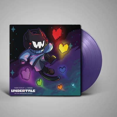 Undertale - 10 Year Anniversary Remixes Record Store Day Purple Vinyl LP x/1000