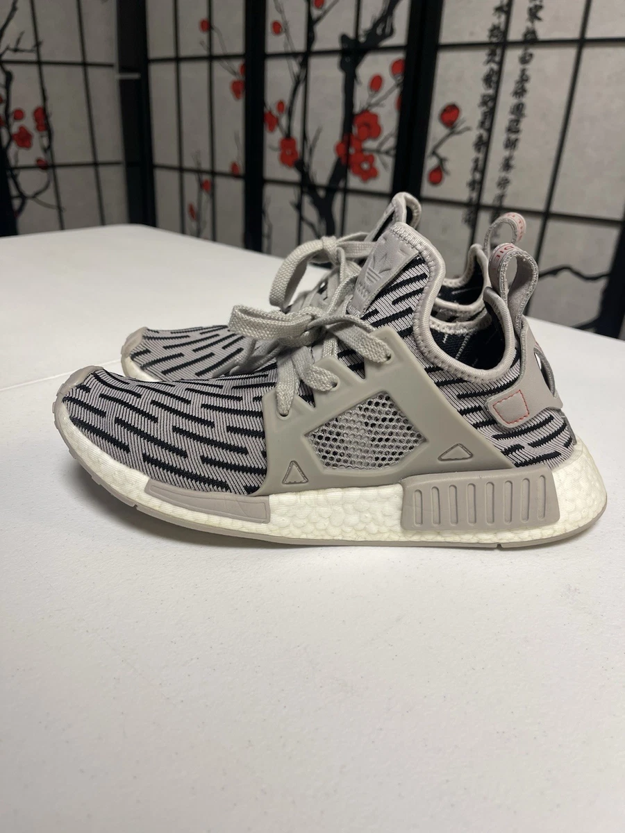 adidas gazelle silver green womens Womens adidas Originals Nmd XR1 Primeknit Shoes Clear Granite Size 8.5 main image 1