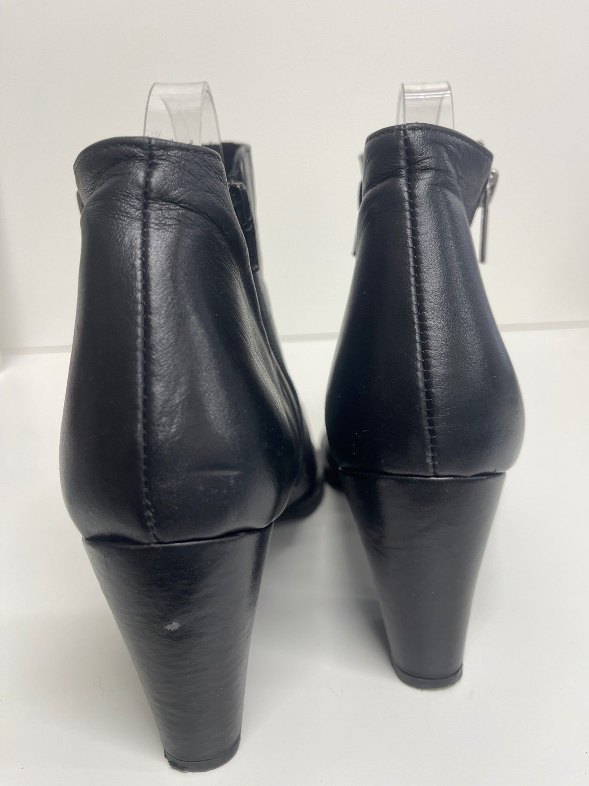 Stunning MARTA JONSSON Ankle Boots Uk 7 Black AZ536 image 6
