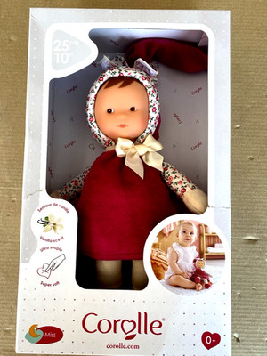 COROLLE  Stoffpuppe Mon Doudou, Miss Röschen mit Vanilleduft