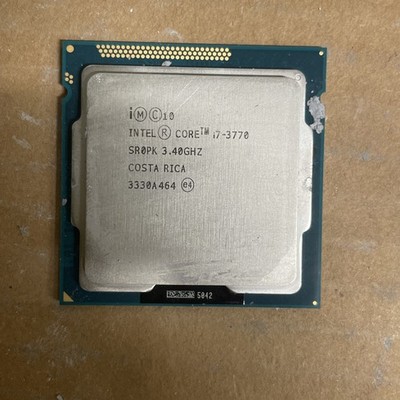 Intel Core i7-3770 3.40GHz CPU Processor