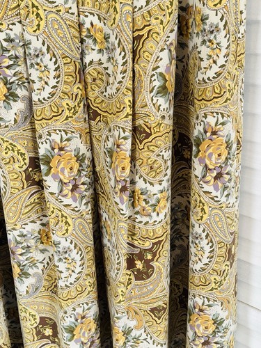 Vintage Burberrys 100% Silk Parsley A Line Skirt Sz 6 Great Condition - Picture 3 of 7