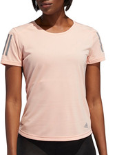 Adidas NEW Womens Own the Run Short Sleeve Fashion T Shirt Large 35