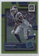 2022 Panini Donruss Optic Rated Rookie Lime Green Prizm 33/35 Kaiir Elam e6p